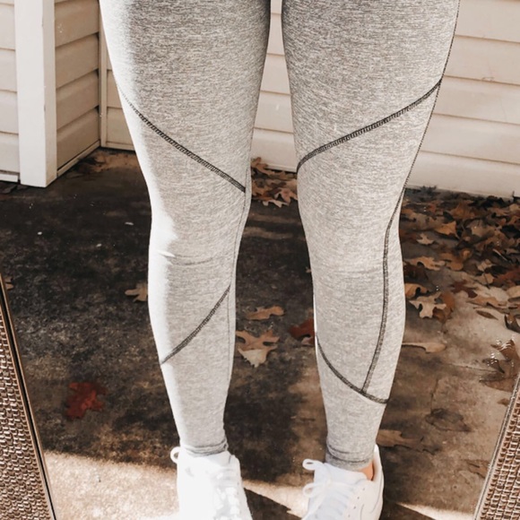 Grey & Black Leggings - Picture 3 of 7